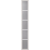 ODL Clear Door Glass - 5 Light - 5/8 Internal Grille - 10" x 66" Frame Kit