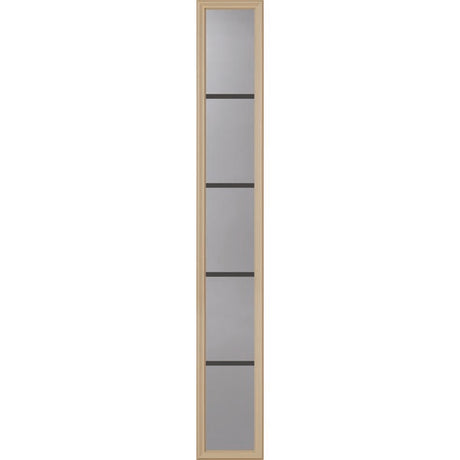 ODL Clear Door Glass - 5 Light - 5/8 Internal Grille - 10" x 66" Frame Kit