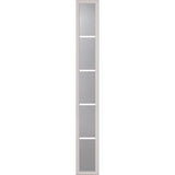 ODL Clear Door Glass - 5 Light - 5/8 Internal Grille - 9" x 66" Frame Kit
