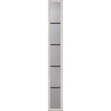 ODL Clear Door Glass - 5 Light - 5/8 Internal Grille - 9" x 66" Frame Kit