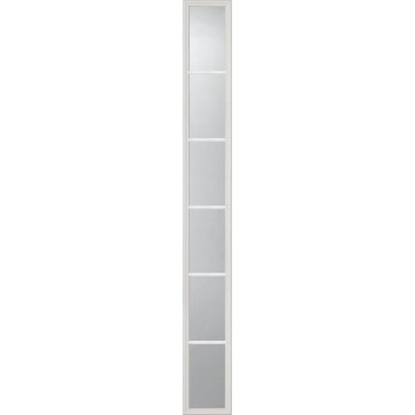 ODL Clear Low-E Door Glass - 6 Light External Grille - 10" x 82" Frame Kit