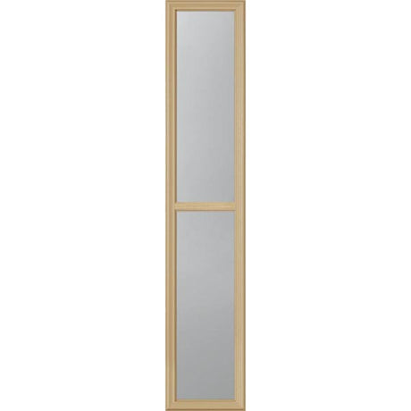 ODL Clear Low-E Door Glass - 2 Light - 7/8 Simulated Divided Light - 10" x 50" Frame Kit