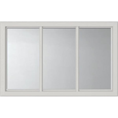 ODL Clear Low-E Door Glass - 3 Light - 1/2 Simulated Divided Light - 27" x 17.25" Craftsman Frame Kit