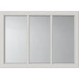 ODL Clear Low-E Door Glass - 3 Light - 1/2 Simulated Divided Light - 24" x 17.25" Craftsman Frame Kit