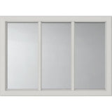 ODL Clear Low-E Door Glass - 3 Light - 1/2 Simulated Divided Light - 24" x 17.25" Craftsman Frame Kit