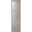 ODL Clear Low-E Door Glass - 12 Light External Grille - 24" x 82" Frame Kit