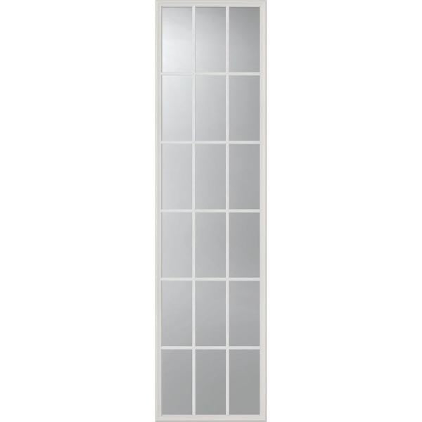 ODL Clear Low-E Door Glass - 18 Light External Grille - 22" x 82" Frame Kit