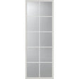 ODL Clear Low-E Door Glass - 10 Light External Grille - 24" x 66" Frame Kit