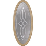 Western Reflections Imperial Platinum Door Glass - 18" x 41.9" Frame Kit