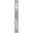 Western Reflections Imperial Platinum Door Glass - 9" x 66" Frame Kit