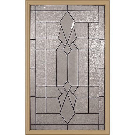 Western Reflections Jameston Door Glass - 24" x 38" Frame Kit