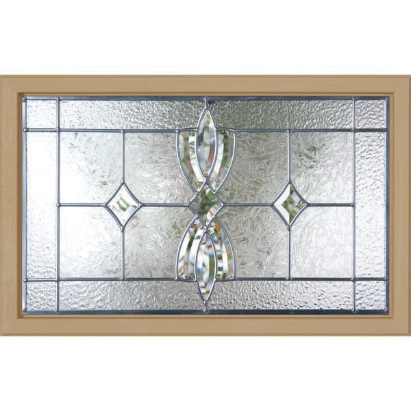 Western Reflections Laurel Door Glass - 27" x 17.25" Craftsman Frame Kit