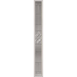Western Reflections Princess Door Glass - 10" x 82" Frame Kit