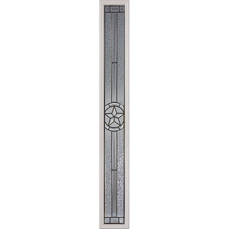 Western Reflections Radiant Star Door Glass - 10" x 66" Frame Kit