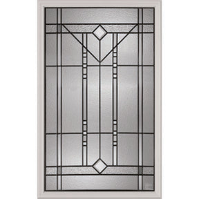 Western Reflections Riverwood Door Glass - 24" x 38" Frame Kit
