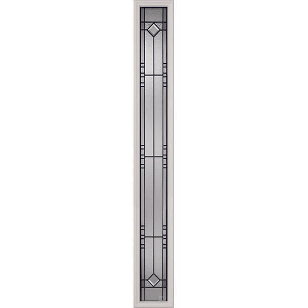 Western Reflections Riverwood Door Glass - 10" x 66" Craftsman Frame Kit