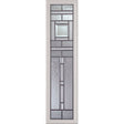 Western Reflections Vintage Craftsman Door Glass - 10" x 38" Frame Kit