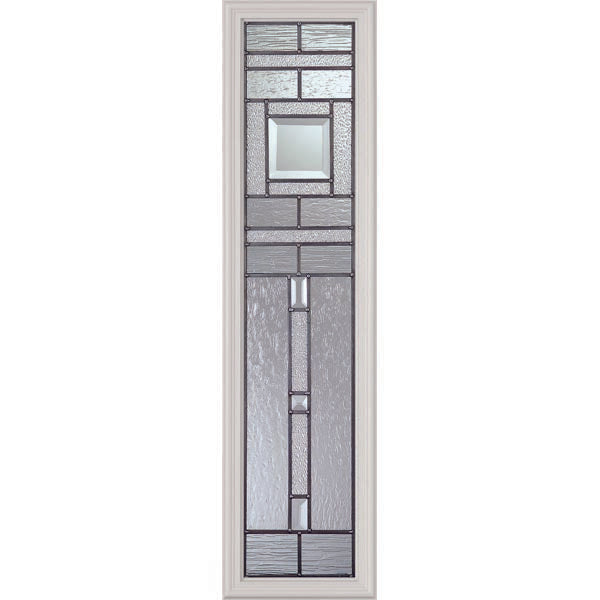 Western Reflections Vintage Craftsman Door Glass - 10" x 38" Frame Kit