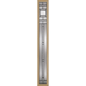 Western Reflections Vintage Craftsman Door Glass - 10" x 66" Craftsman Frame Kit