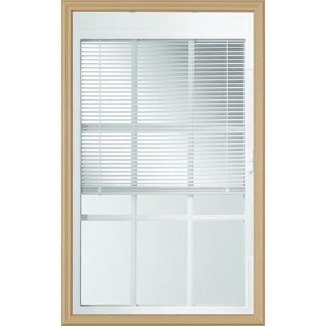 ODL Enclosed Blinds - Low-E Glass - Triple Pane - 9 Light - Internal Grille - 24" x 38" Frame Kit