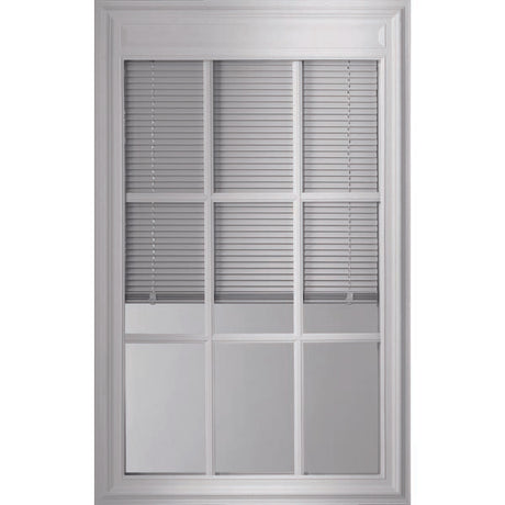 ODL Enclosed Blinds - Low-E Glass - Triple Pane - 9 Light - Internal Grille - 24" x 38" Frame Kit