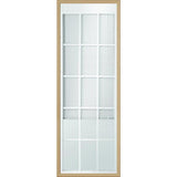 ODL Enclosed Blinds - Low-E Glass - Triple Pane - 15 Light - Internal Grille - 24" x 66" Frame Kit