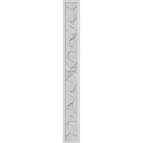 ODL Impact Resistant Renewed Impressions Door Glass - 10" x 82" Frame Kit