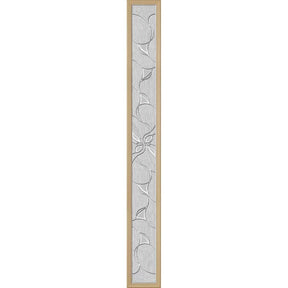 ODL Renewed Impressions Door Glass - 10" x 82" Frame Kit