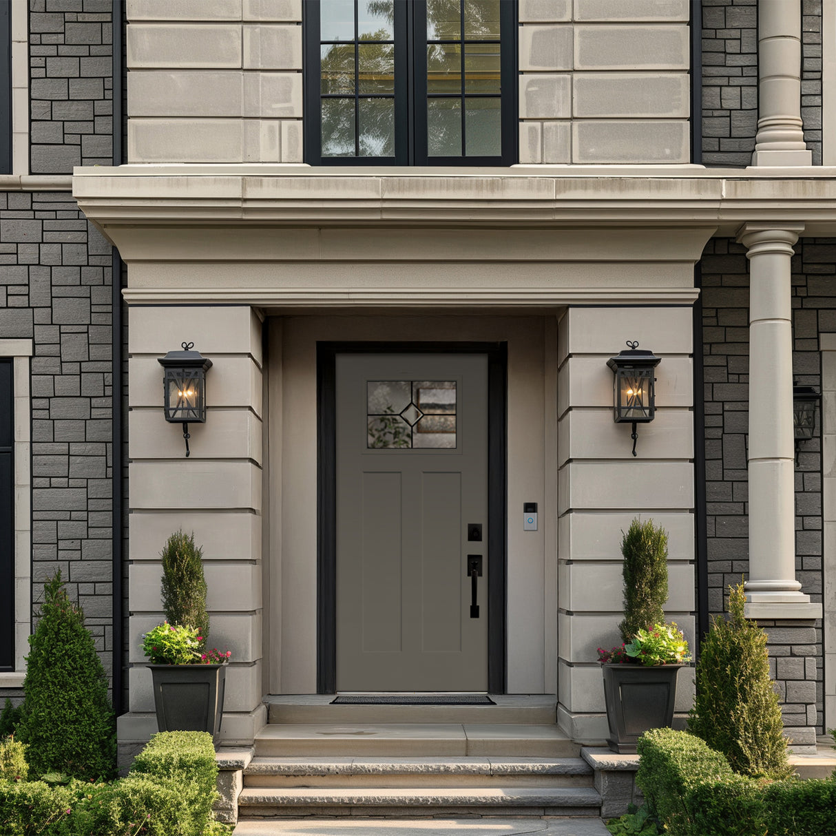 ODL Garrison Door Glass - 24" x 17.25" Frame Kit