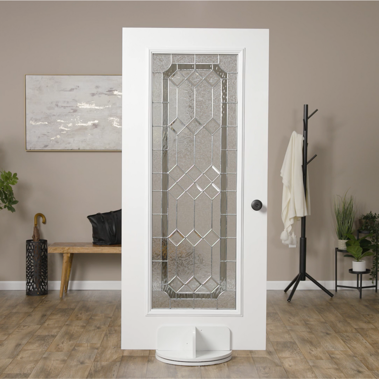 ODL Impact Resistant Majestic Elegance Door Glass - 24" x 38" Frame Kit