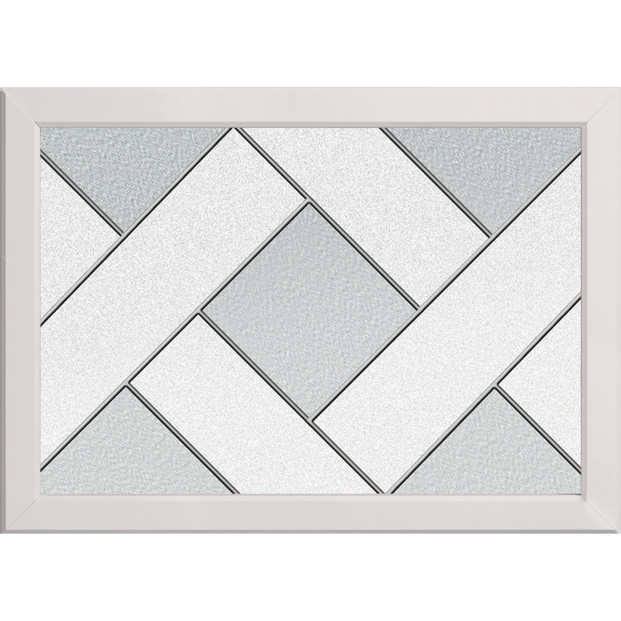 ODL Impact Resistant Margate Door Glass - 24" x 17.25" Frame Kit