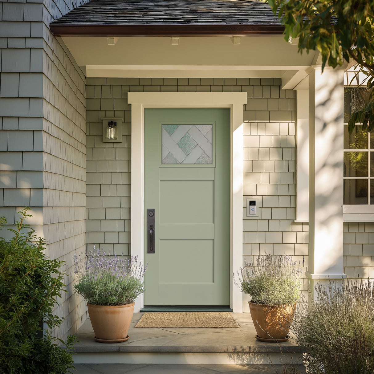 ODL Impact Resistant Margate Door Glass - 24" x 17.25" Frame Kit