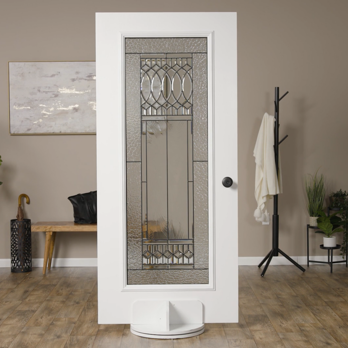 ODL Paris Door Glass - 10" x 38" Frame Kit