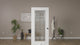 Western Reflections Vintage Craftsman Door Glass - 10" x 66" Frame Kit