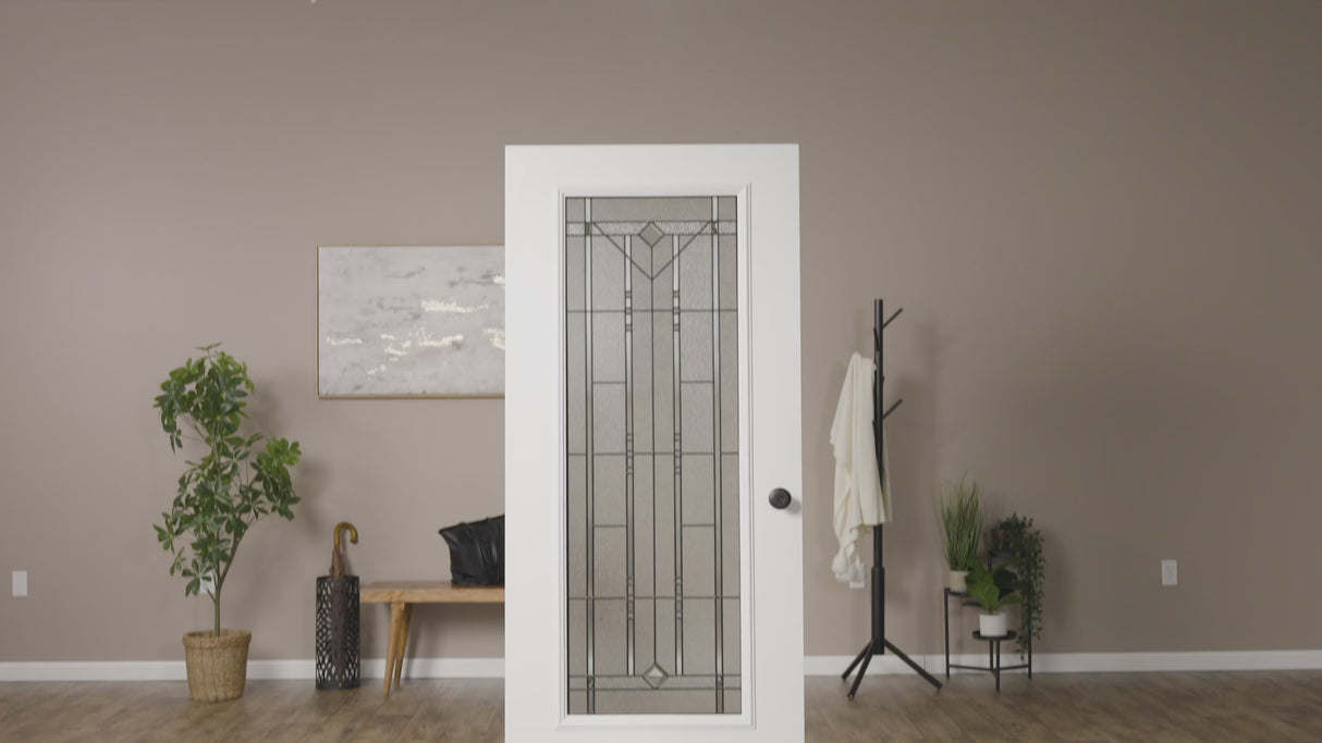 Western Reflections Riverwood Door Glass - 24" x 38" Frame Kit