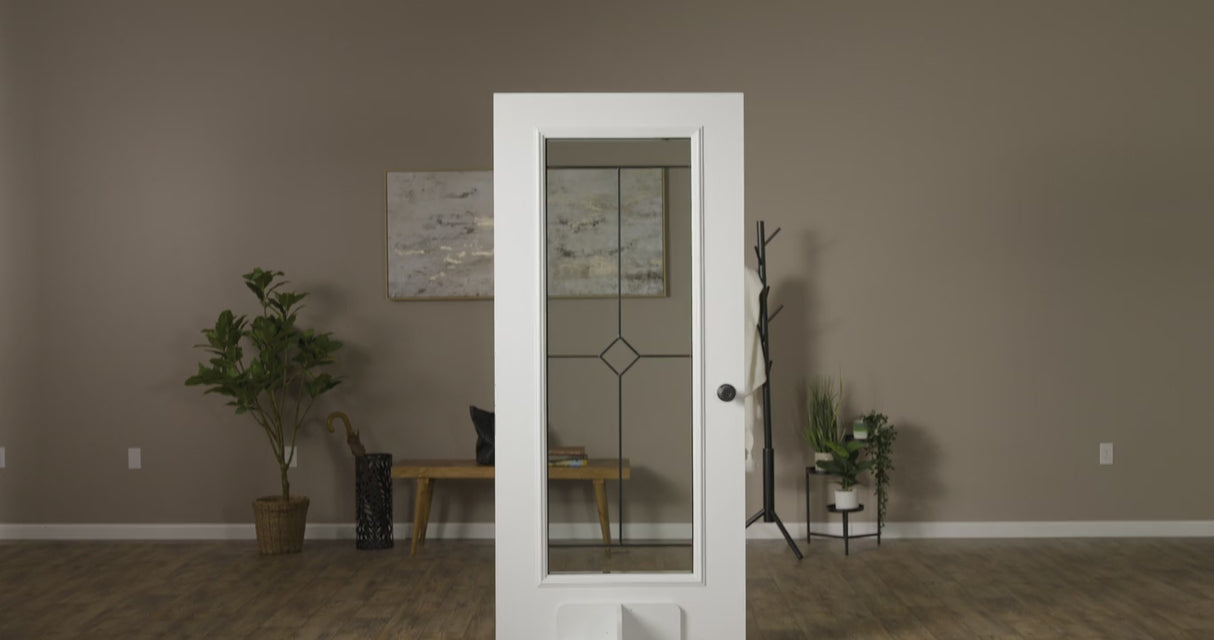 ODL Garrison Door Glass - 10" x 38" Frame Kit