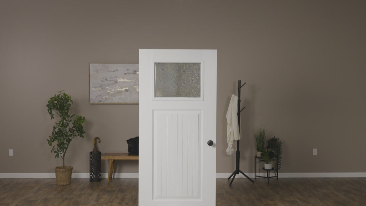 ODL Celebration Ocean Door Glass - 24" x 17.25" Craftsman Frame Kit
