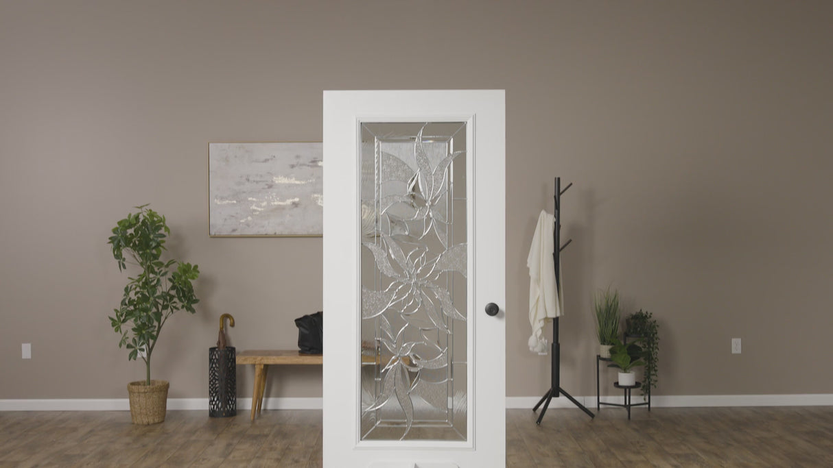 ODL Renewed Impressions Door Glass - 24" x 82" Frame Kit