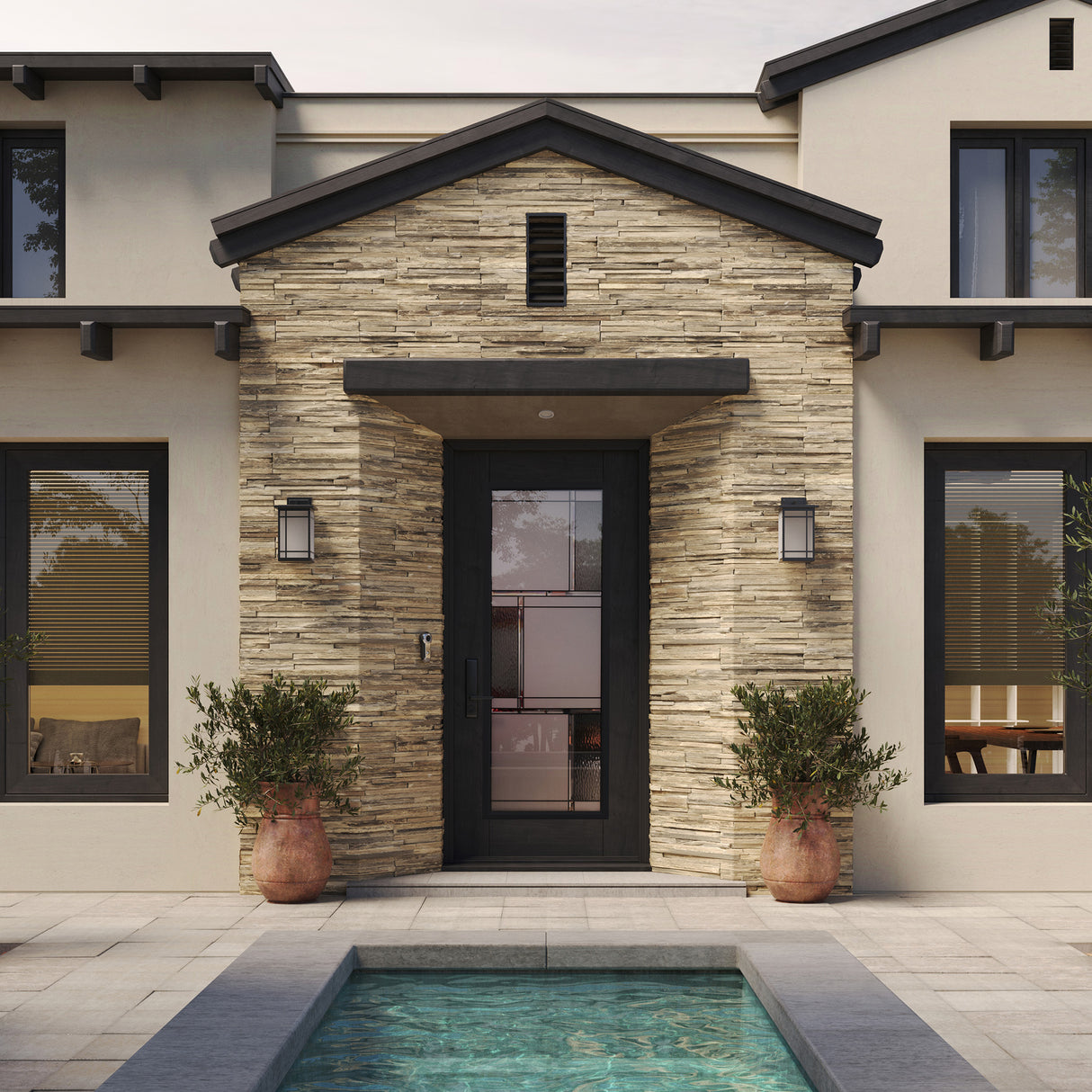 ODL Impact Resistant Vilano Door Glass - 24" x 17.25" Frame Kit